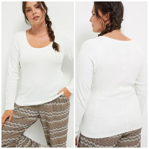 Anthropologie Tops - Anthropologie • Saturday Sunday Alisa Scoop Neck Top